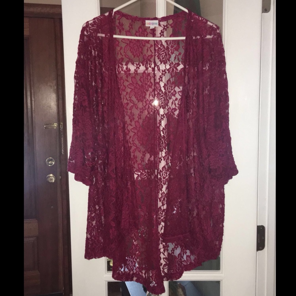 Lularoe Lace Kimono